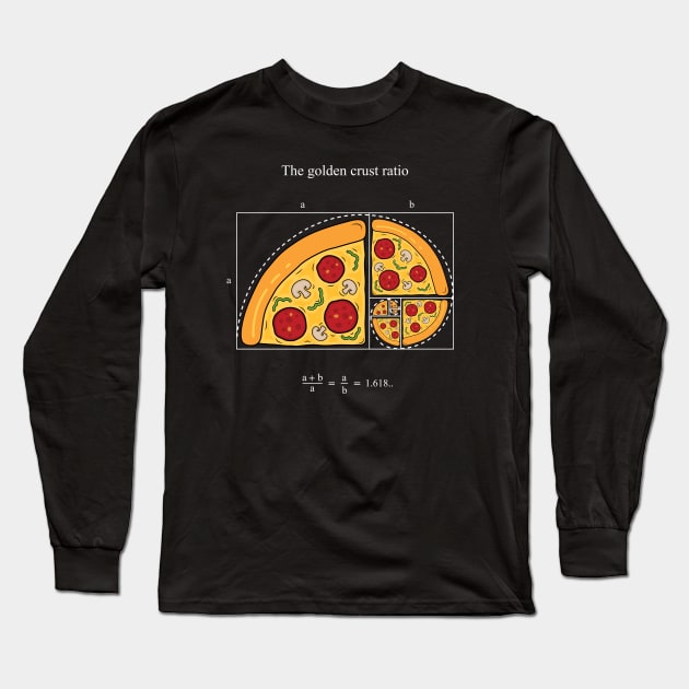 The golden crust ratio Long Sleeve T-Shirt by Bomdesignz